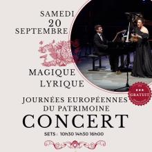 Concert lyrique pour la journée du patrimoine au musée